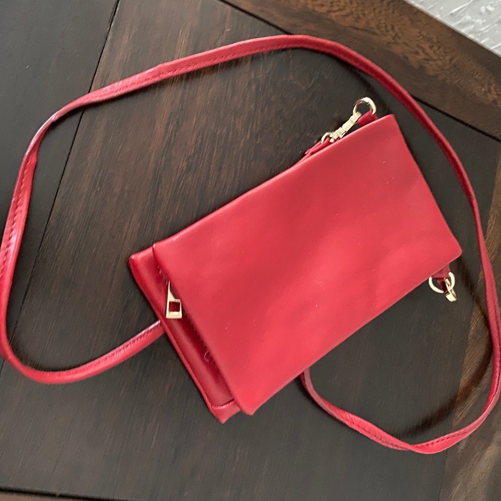 Zara Red Crossbody Bag